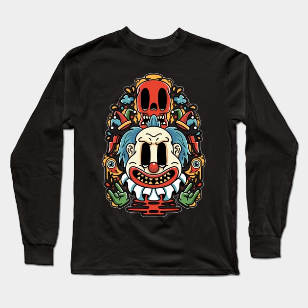 The Clown Long Sleeve T-Shirt by yellowline